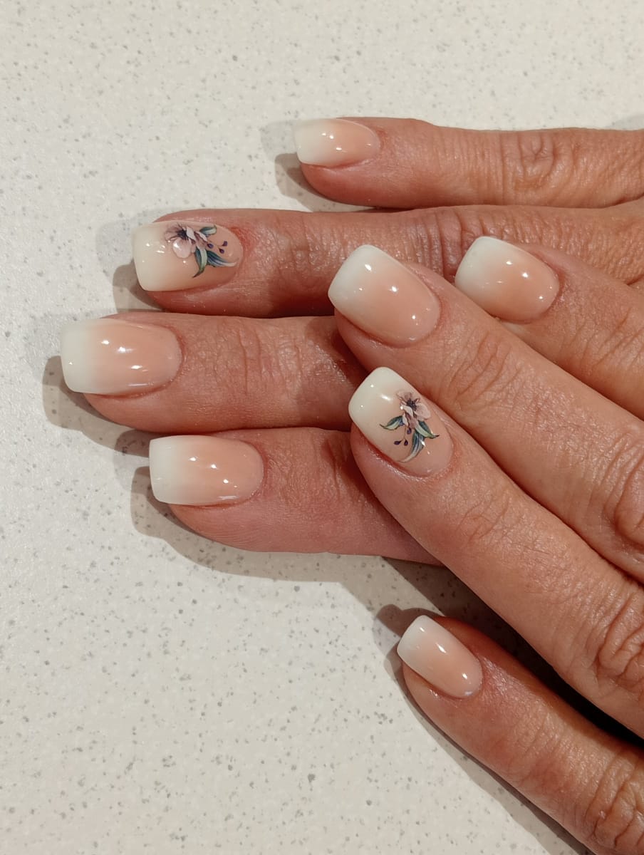 Acrylic tip nails by Beauty by BM