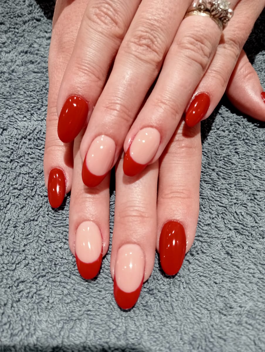 Acrylic tip nails by Beauty by BM