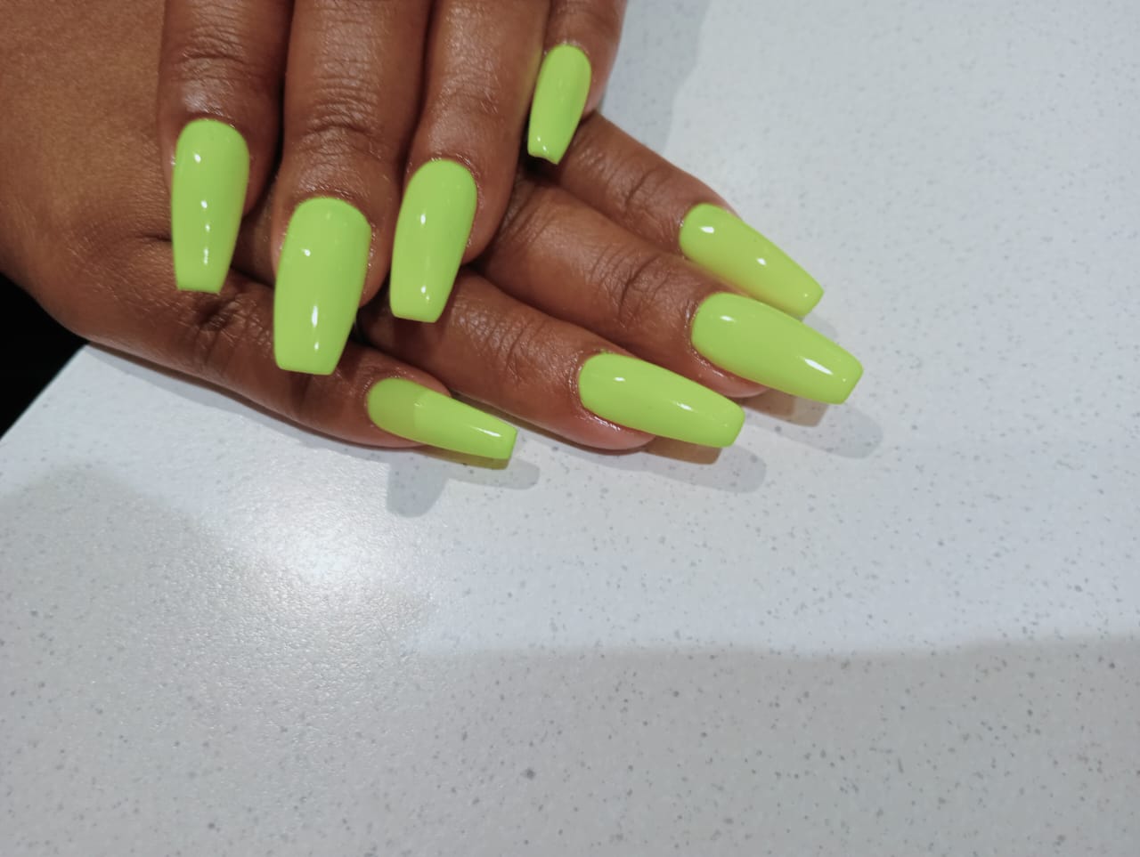 Acrylic tip nails by Beauty by BM