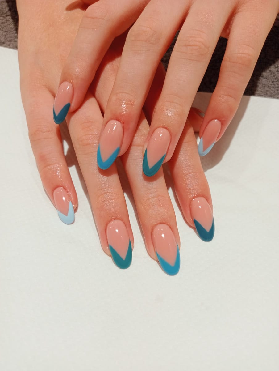 Acrylic tip nails by Beauty by BM