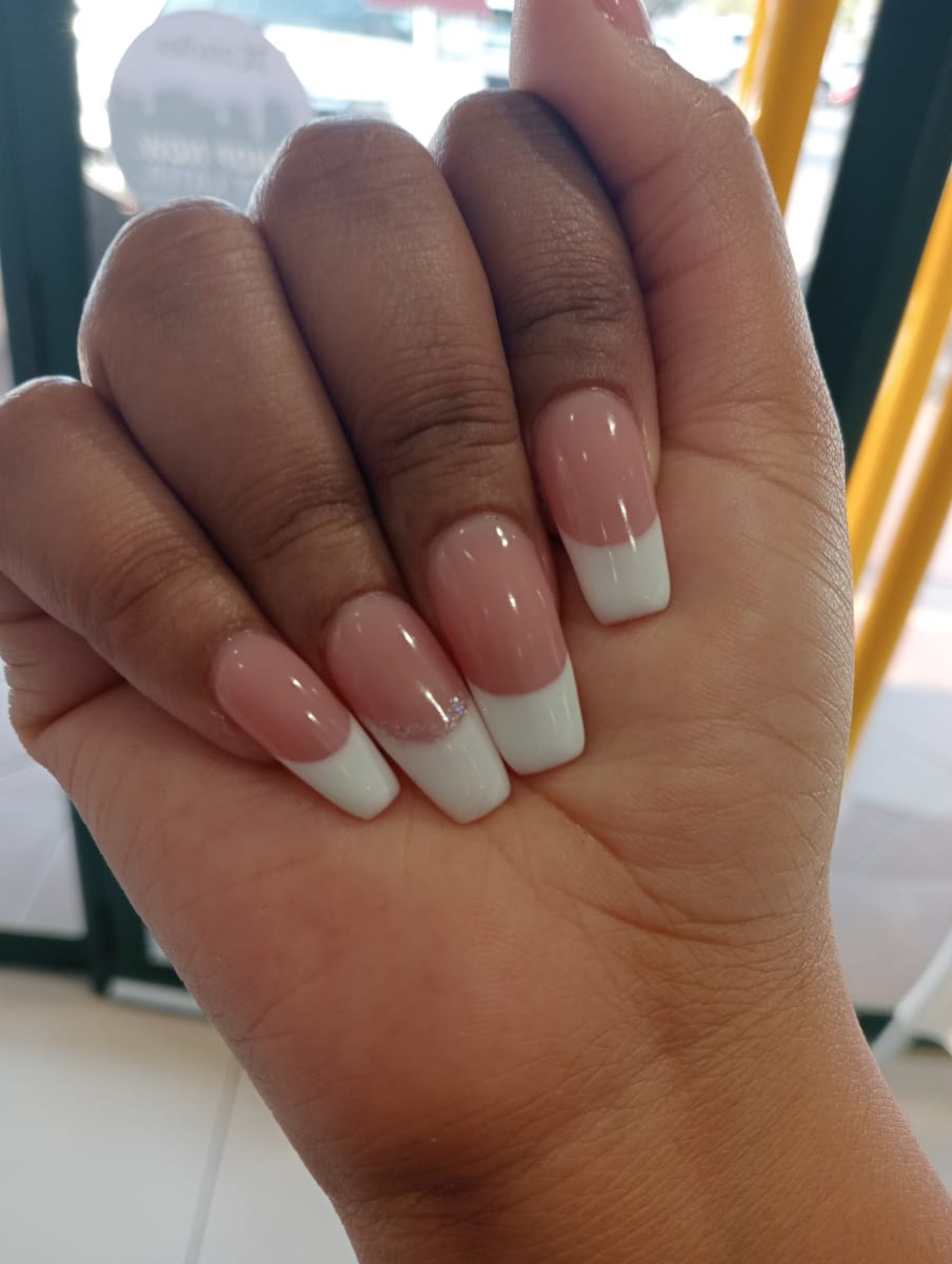 Acrylic tip nails by Beauty by BM