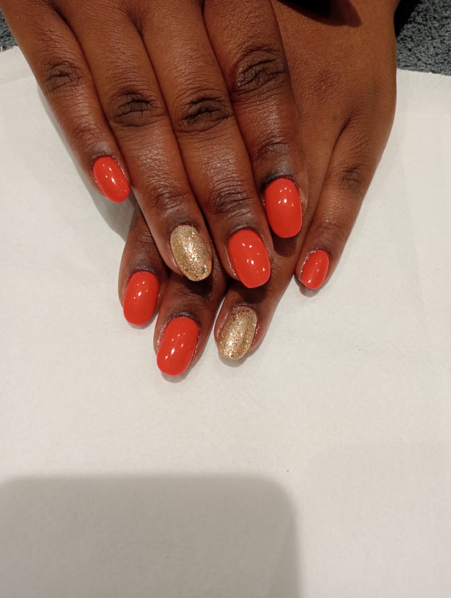 Acrylic tip nails by Beauty by BM