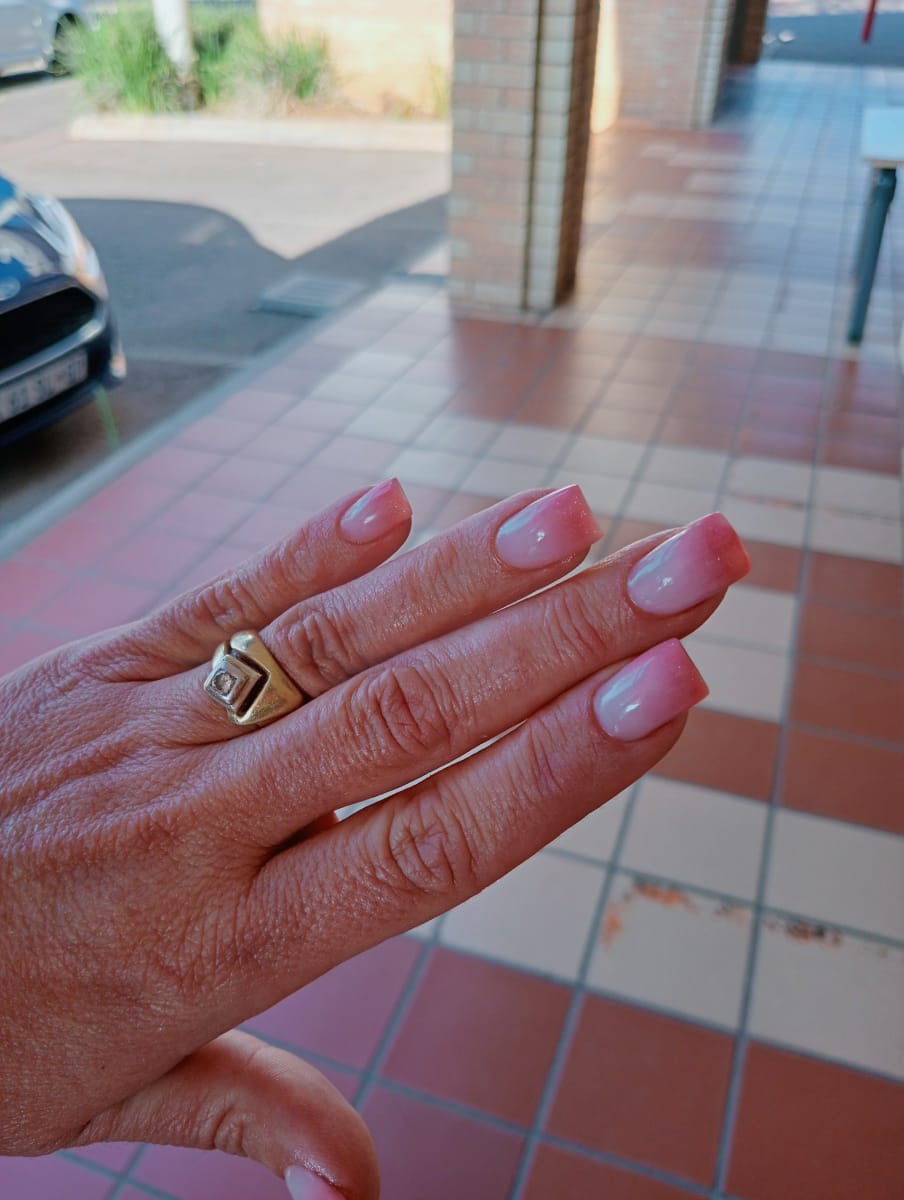Acrylic overlay nails by Beauty by BM